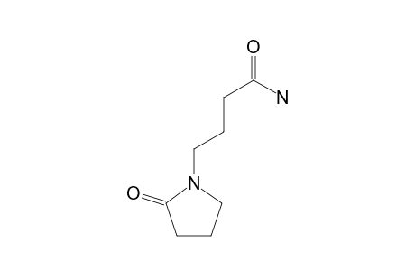 2-OXO-1-PYRROLIDINEBUTYRAMIDE