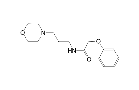 N-[3-(4-morpholinyl)propyl]-2-phenoxyacetamide