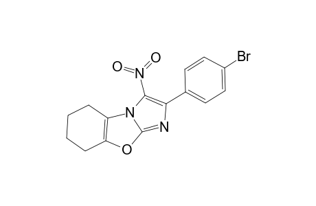2-(4'-Bromophenyl)-3-nitro-5,6,7,8-tetrahydro-3'-imidazo[2,1-b]oxazolyle