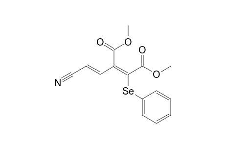 (E)-2-[(E)-2-cyanoethenyl]-3-(phenylseleno)-2-butenedioic acid dimethyl ester