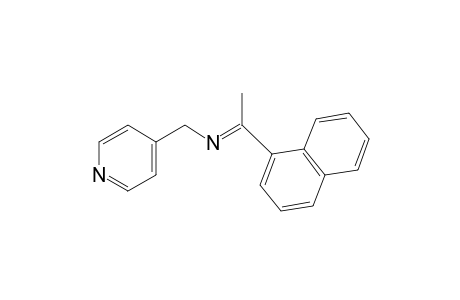 4-[(1-NAPHTHYL)-METHYL]-IMINOMETHYL-PYRIDINE;E-ISOMER