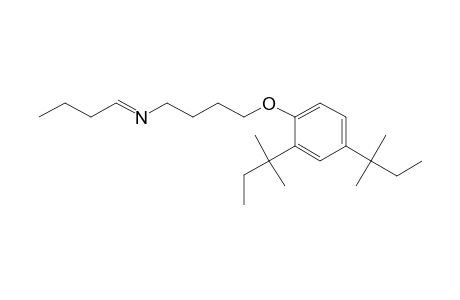 1-Butanamine, 4-[2,4-bis(1,1-dimethylpropyl)phenoxy]-N-[butylidene]-