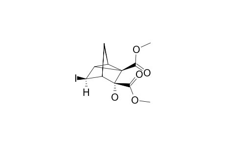 DIMETHYL-3-ENDO-HYDROXY-5-EXO-IODO-TRICYCLO-[2.2.1.0(2,6)]-HEPTANE-2,3-EXO-DICARBOXYLATE