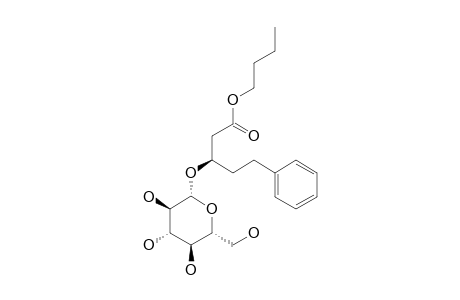 (3R)-O-BETA-D-GLUCOPYRANOSYLOXY-5-PHENYLVALERIC_ACID_N-BUTYLESTER