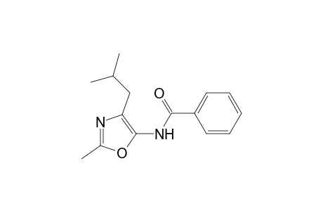 2-Methyl-4-isobutyl-5-benzamidooxazole