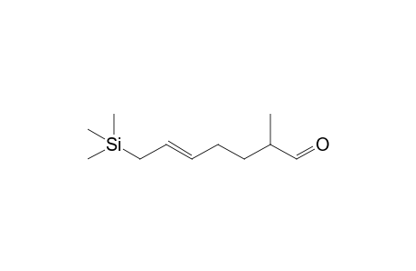 (E,Z)-2-Methyl-7-Trimethylsilyl-5-heptenal