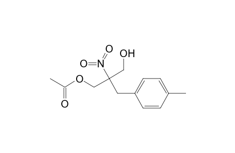 2-Nitro-2-[(p-tolyl)methyl]-3-(acetoxy)-propan-1-ol