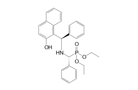 (R,R)-O,O-Diethyl-[1-(2'-hydroxynaphth-1'-yl)(phenyl)methylamino]-1-(phenyl)methylphosphonate