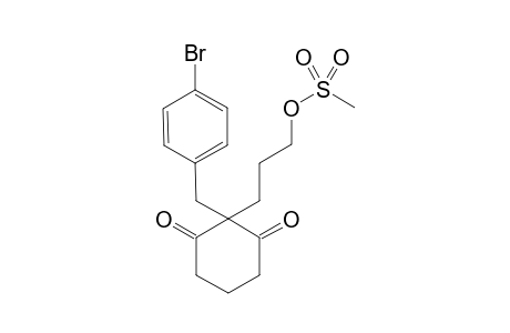 3-(1-(4-bromobenzyl)-2,6-dioxocyclohexyl)propyl methanesulfonate