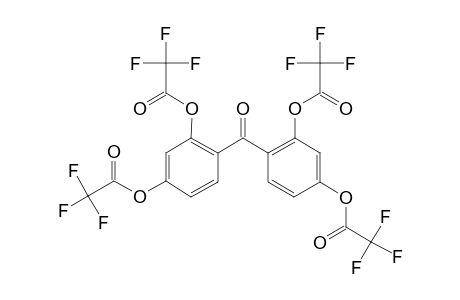 2,2',4,4'-Tetrahydroxybenzophenone, tetrakis(trifluoroacetate)