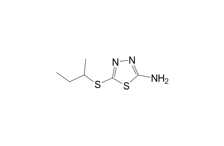 1,3,4-Thiadiazol-2-amine, 5-[(1-methylpropyl)thio]-