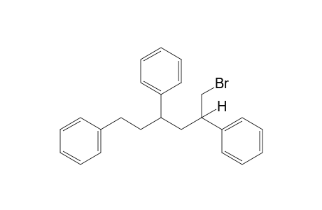 1-bromo-2,4,6-triphenylhexane(α-epimer)