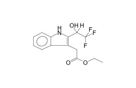 Ethyl 2-(1'-hydroxy-2',2',2'-trifluoroethyl)indole-3-acetate