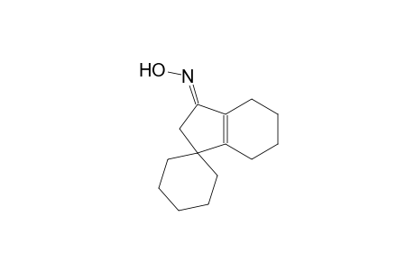 (E)-4',5',6',7'-tetrahydrospiro[cyclohexane-1,1'-inden]-3'(2'H)-one oxime