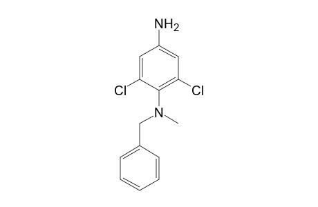 1,4-Benzenediamine, 2,6-dichloro-N1-methyl-N1-(phenylmethyl)-