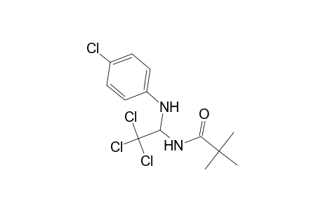 2,2-Dimethyl-N-[2,2,2-trichloro-1-(4-chloroanilino)ethyl]propanamide