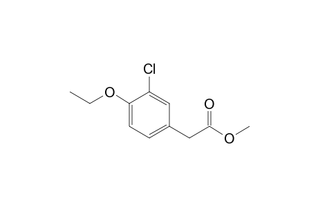 2-(3-Chloro-4-ethoxy-phenyl)acetic acid methyl ester