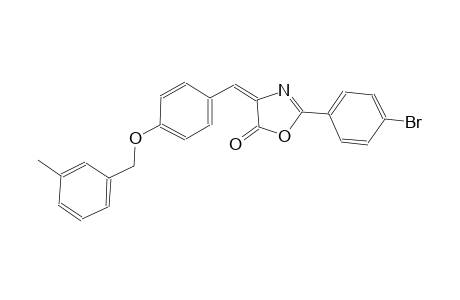 (4E)-2-(4-bromophenyl)-4-{4-[(3-methylbenzyl)oxy]benzylidene}-1,3-oxazol-5(4H)-one