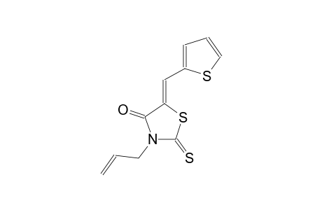 (5Z)-3-allyl-5-(2-thienylmethylene)-2-thioxo-1,3-thiazolidin-4-one