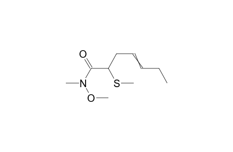 2-Methylthio-4-heptenoic-N-methoxy-N-methylamide