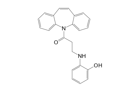 1-(5H-dibenz[b,f]azepin-5-yl)-3-(2-hydroxyphenylamino)propan-1-one