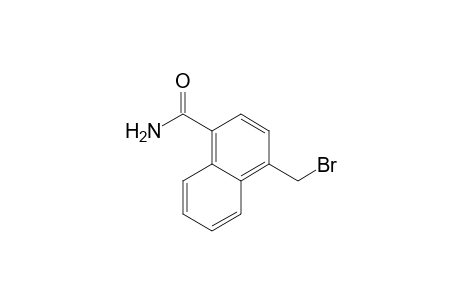 4-(bromomethyl)-1-naphthamide