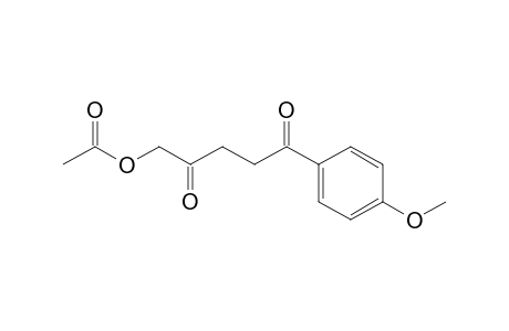 Acetic acid 5-(4-Methoxyphenyl)-2,5-dioxopentyl ester