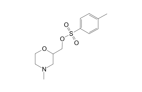 (4-methylmorpholin-2-yl)methyl 4-methylbenzenesulfonate