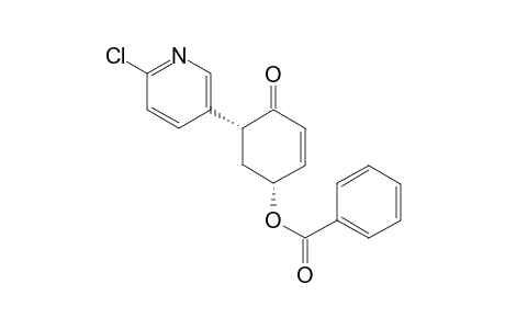 (4R,6R)-4-Benzoyloxy-6-(2-chloro-5-pyridyl)cyclohex-2-en-1-one