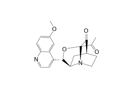 (2R,8R,9S)-2-ACETYL-2,9-EPOXYRUBAN-3-ONE