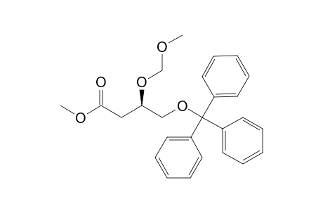 Methyl (R)-3-methoxmethoxy-4-(triphenylmethyl)oxybutyrate
