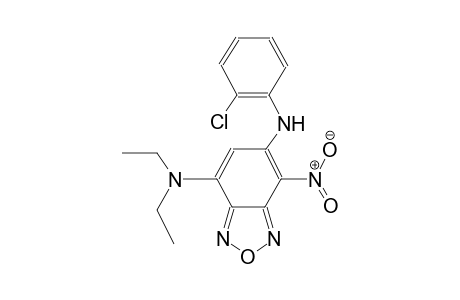 N~6~-(2-chlorophenyl)-N~4~,N~4~-diethyl-7-nitro-2,1,3-benzoxadiazole-4,6-diamine