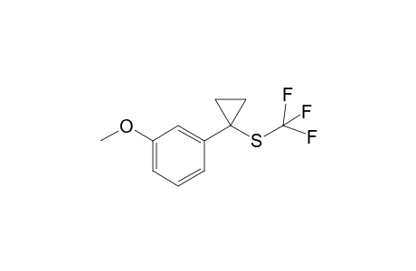 (1-(3-Methoxyphenyl)cyclopropyl)(trifluoromethyl)sulfane
