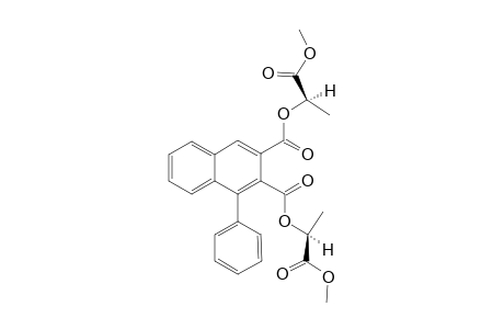 1-Phenyl-naphthalene-2,3-dicarboxylic acid 3-((R)-1-methoxycarbonyl-ethyl) ester 2-((S)-1-methoxycarbonyl-ethyl) ester