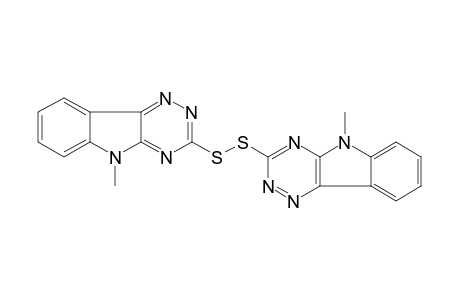 5-Methyl-3-thio-5H-1,2,4-triazino[5,6-b]indole dimer