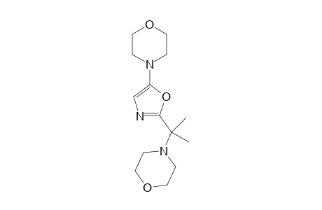 4-[2'-(5"-Morpholinooxazol-2"-yl)propan-2'-yl]-morpholine