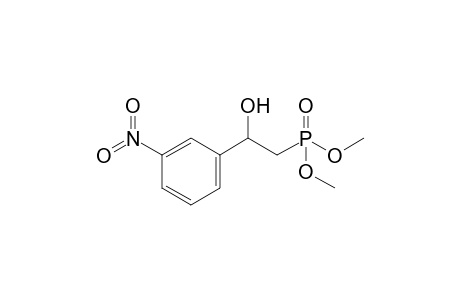 2-Dimethoxyphosphoryl-1-(3-nitrophenyl)ethanol