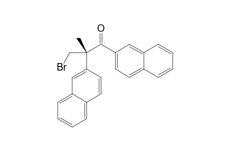 (S)-3-bromo-2-methyl-1,2-di(naphthalen-2-yl)propan-1-one
