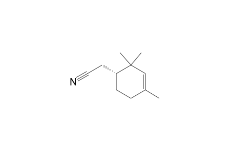 3-Cyclohexene-1-acetonitrile, 2,2,4-trimethyl-, (R)-