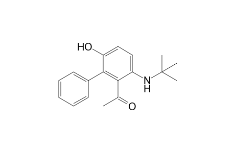 N-(t-Butyl)-2-acetyl-4-hydroxy-3-phenylaniline