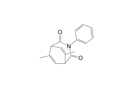 N-Phenyl-6,8-dimethyl-3-azabicyclo[3.2.2]nona-6,8-diene-2,4-dione