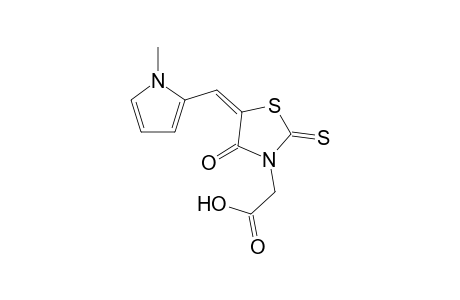 3-Thiazoleacetic acid, tetrahydro-5-[(1-methyl-1H-pyrrol-2-yl)methylidene]-4-oxo-2-thioxo-