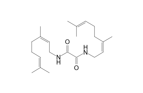 N,N'-Bis-((Z)-3,7-dimethyl-octa-2,6-dienyl)-oxalamide