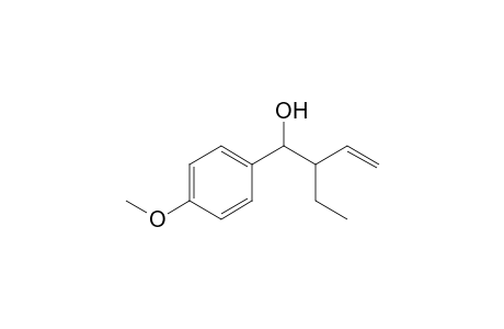 2-ethyl-1-(4-methoxyphenyl)-3-buten-1-ol