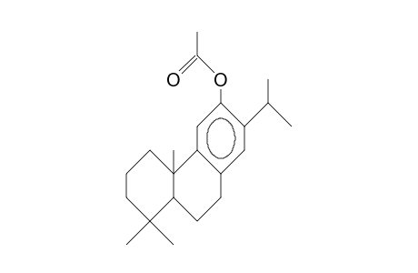Ferruginol acetate <trans->