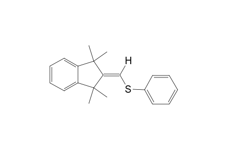 2-PHENYLTHIOMETHYLIDENE-1,1,3,3-TETRAMETHYL-INDANE