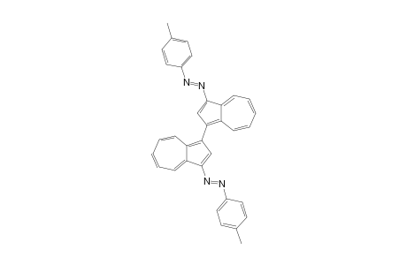 3,3'-Bis(4-methylphenylazo)-(1,1'-biazulene)