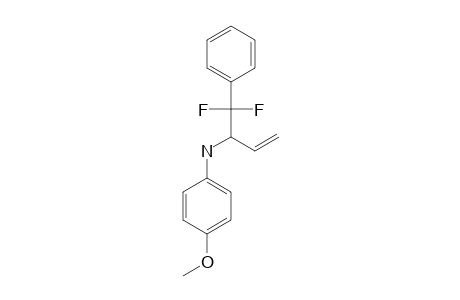 (+/-)-4-METHOXYPHENYL-[(1RS)-1,1-DIFLUORO-(PHENYL)-METHYLALLYL]-AMINE
