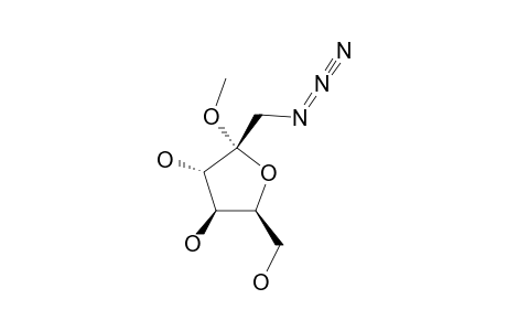 METHYL-1-AZIDO-1-DEOXY-ALPHA-D-FRUCTOFURANOSIDE