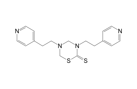3,5-bis[2-(4-pyridyl)ethyl]tetrahydro-2H-1,3,5-thiadazine-2-thione